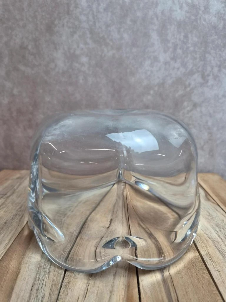 Massive Kosta signed crystal bowl - vintage Scandinavian design – photo 8